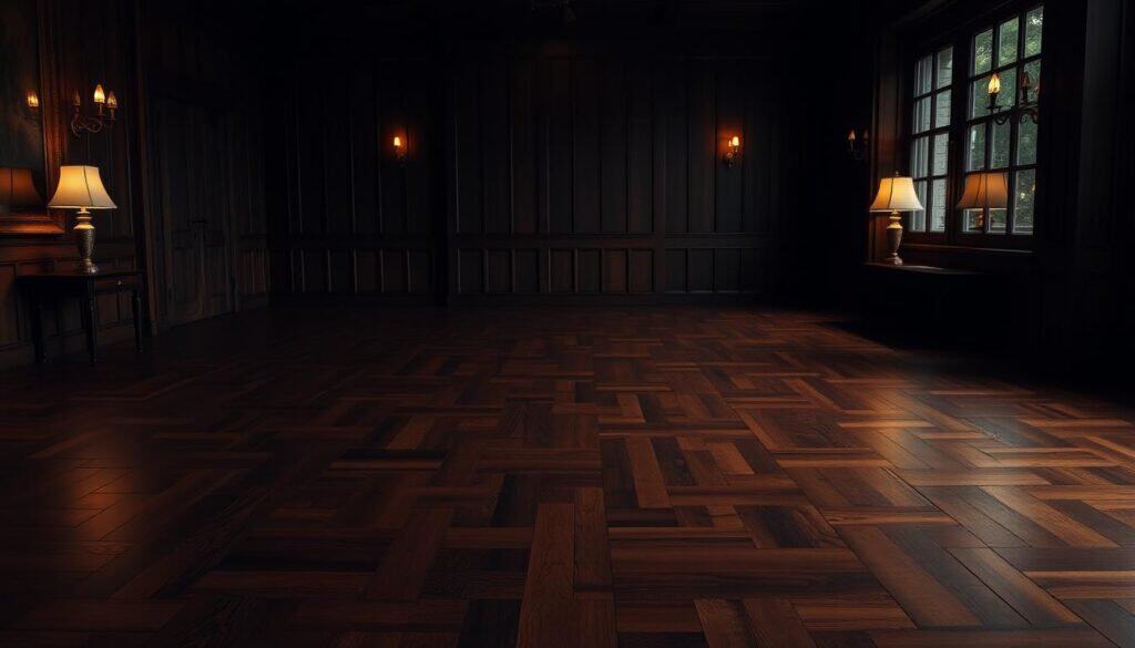 dark wood floors