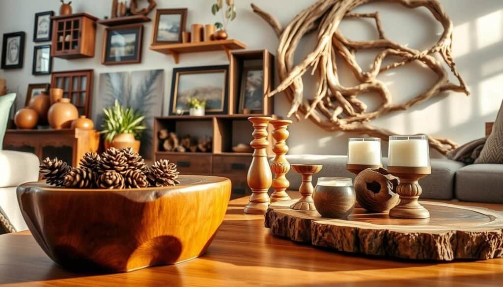 decorative wood accessories