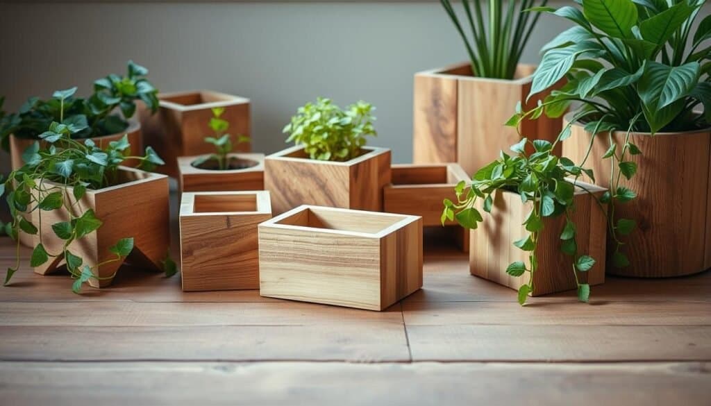 diy wooden planters