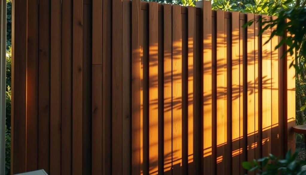 diy wooden privacy screen