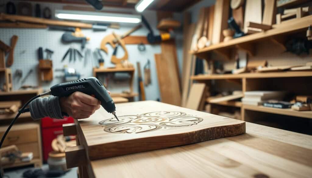 dremel wood carving