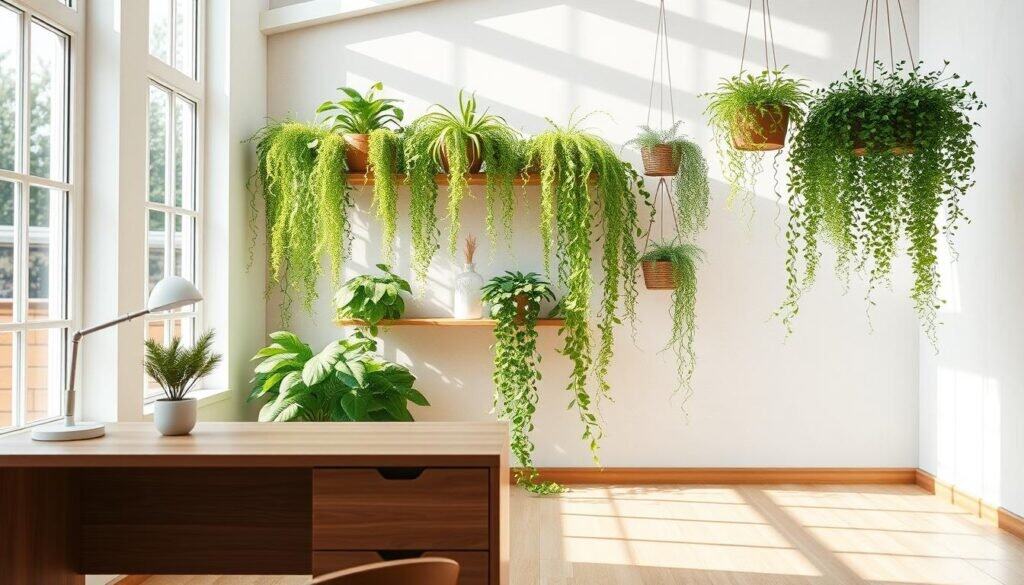 eco-friendly design with plants