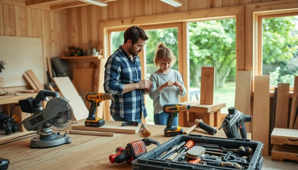 essential tools for family-friendly woodworking