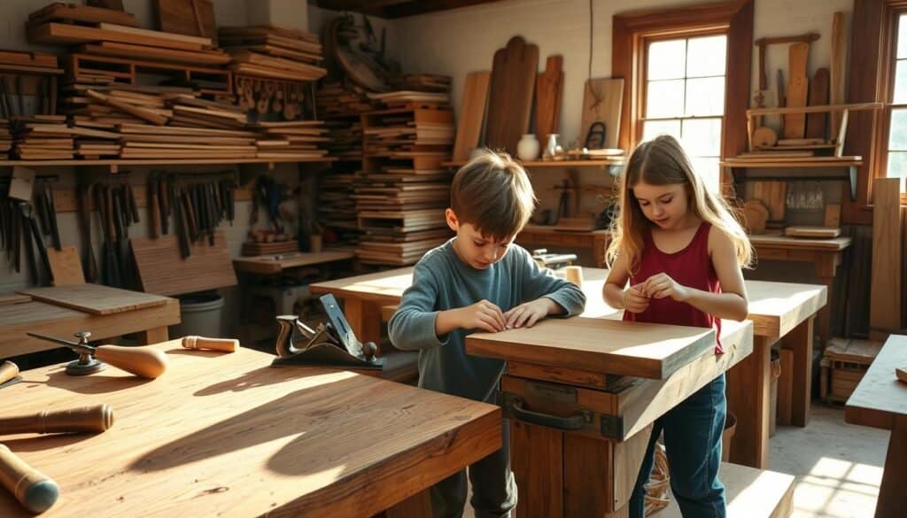 family woodworking resources