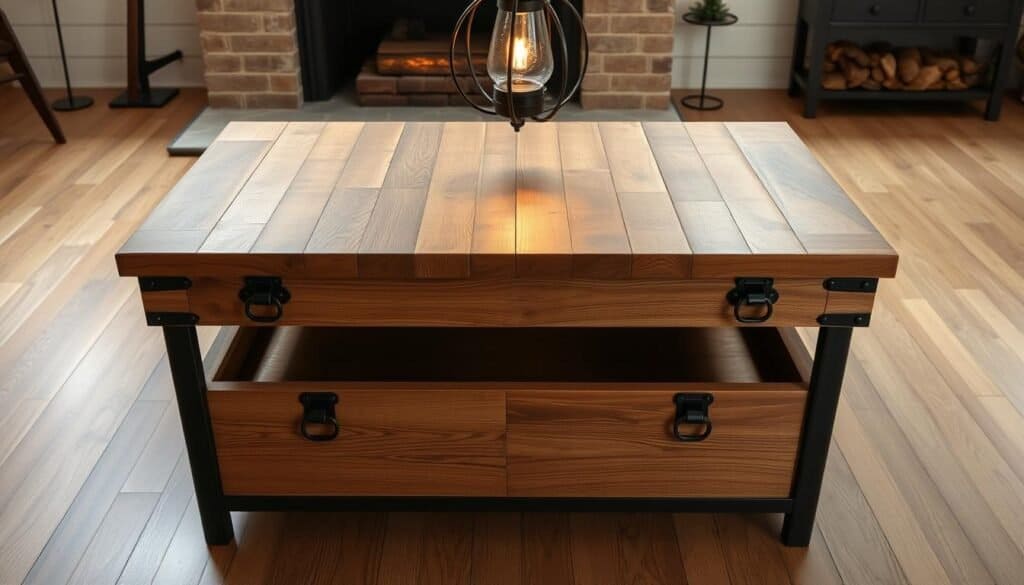 farmhouse coffee table