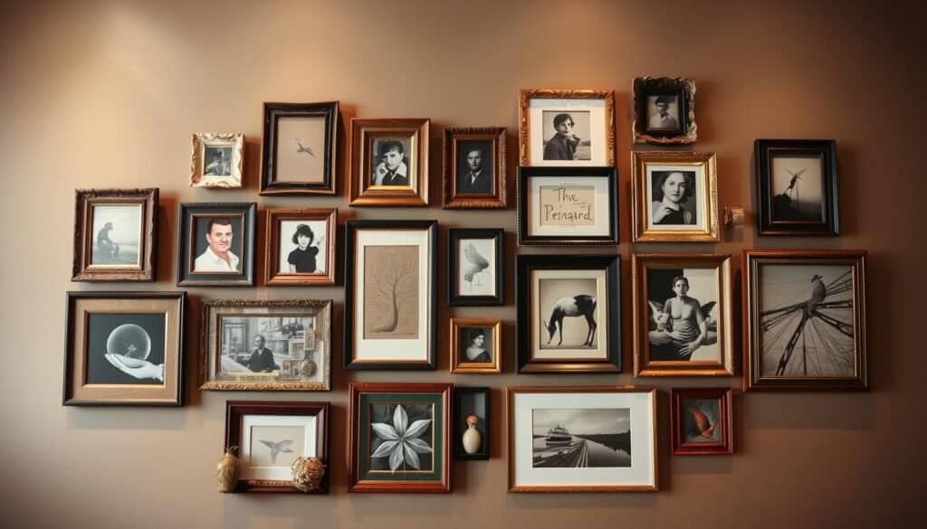 gallery wall frame arrangements