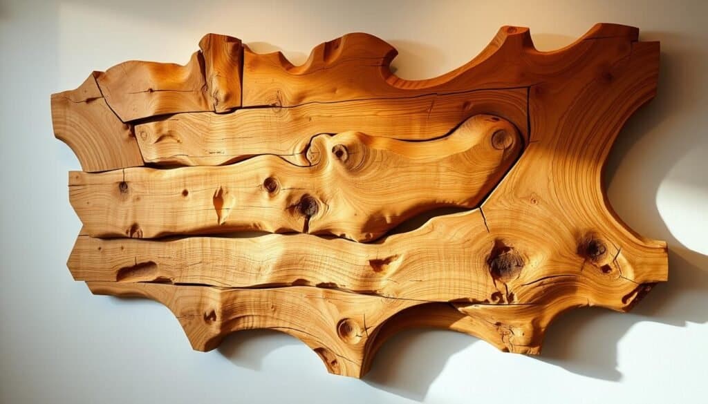 handcrafted wooden wall art