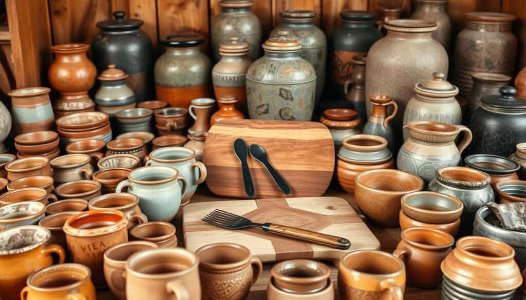 handmade kitchenware