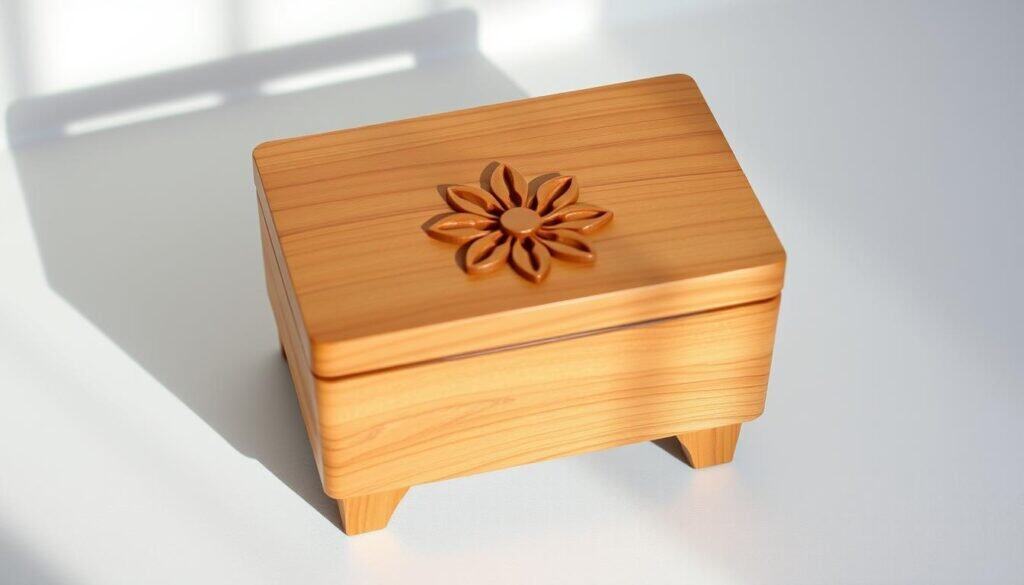 handmade wooden jewelry box