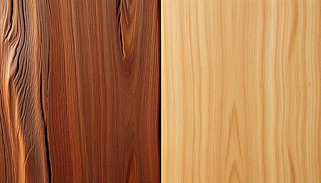 hard wood comparison