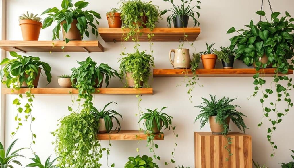 indoor plants styling