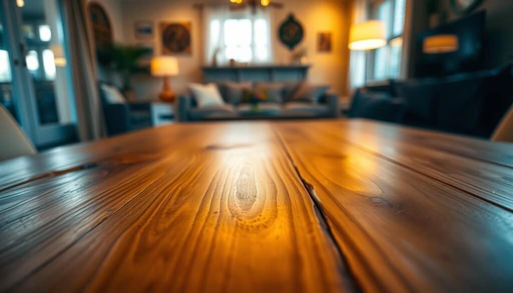 lighting impact on wood tones