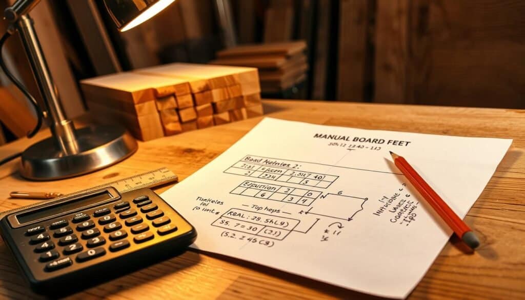 manual board feet calculations