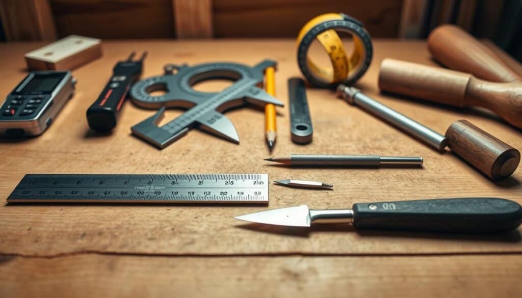 measuring and marking tools for woodworking
