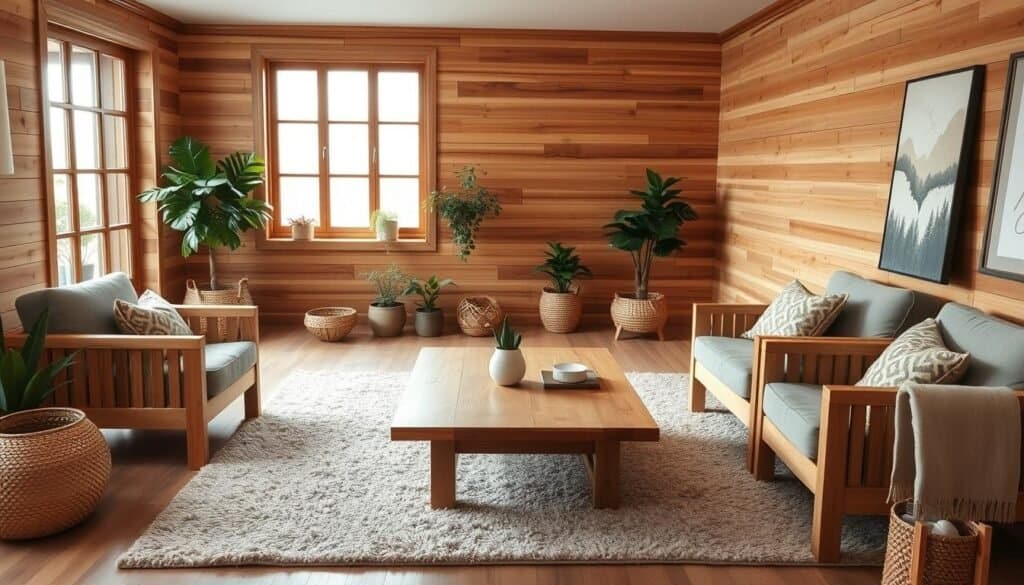 medium woods in home design