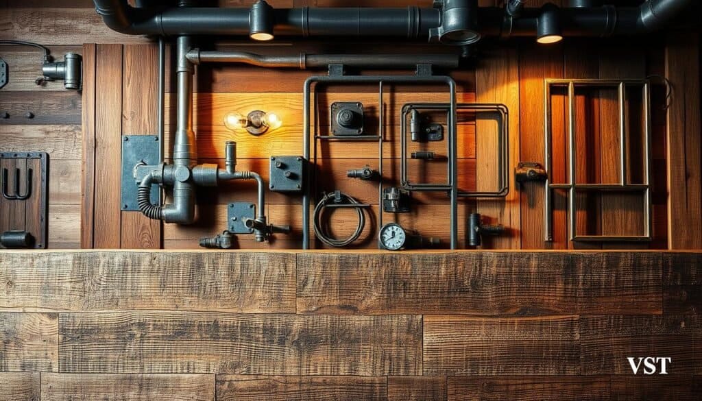 metal and wood combinations