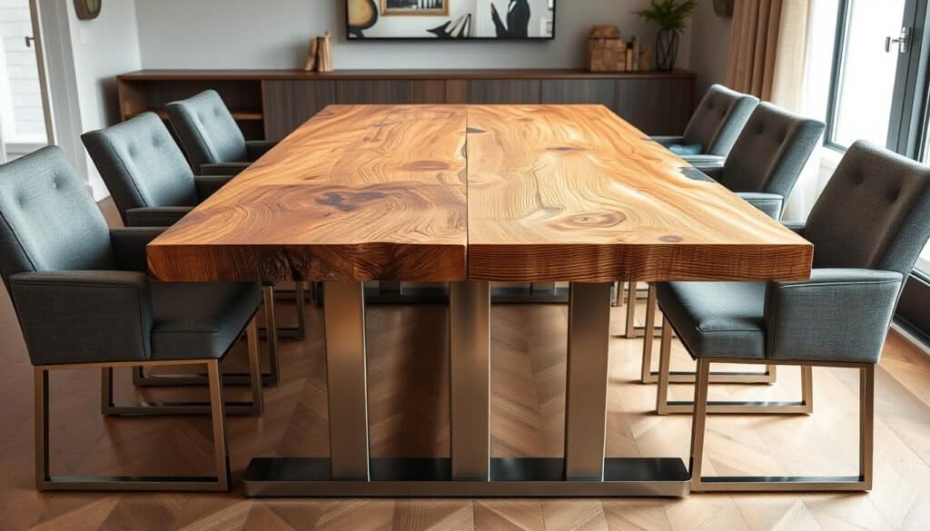 mixed material tables