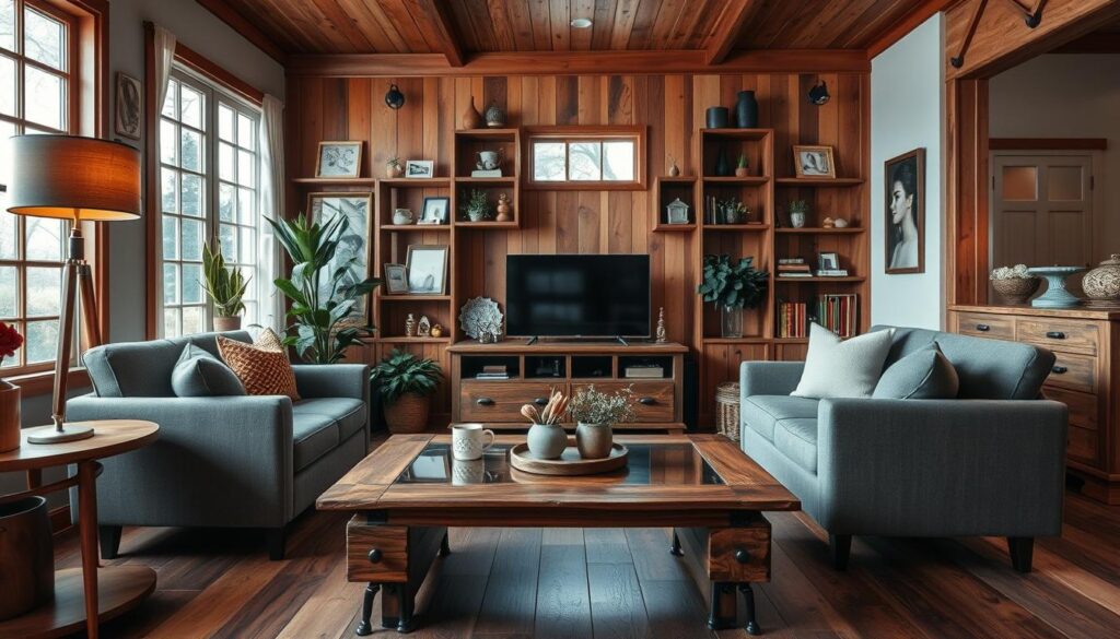 mixing wood tones