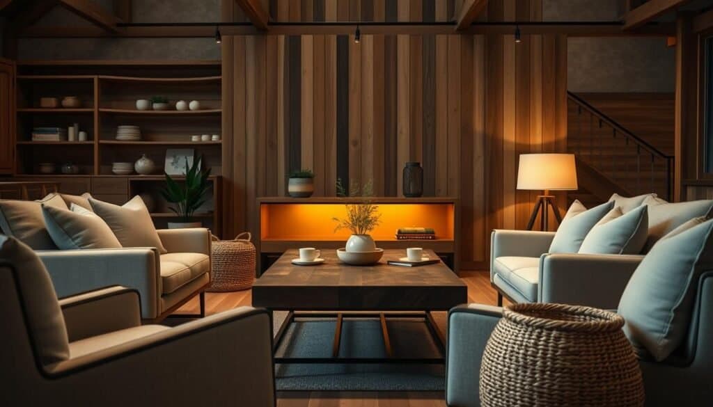 modern rustic decor