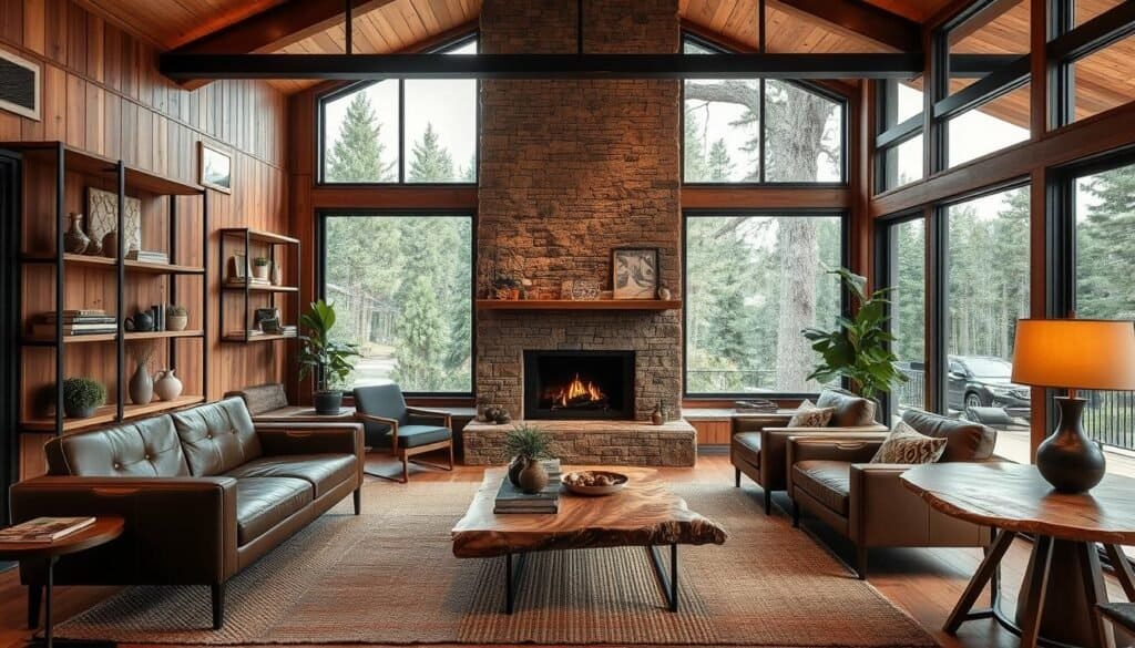 modern rustic interior design