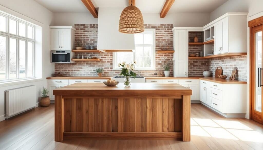 modern rustic kitchen