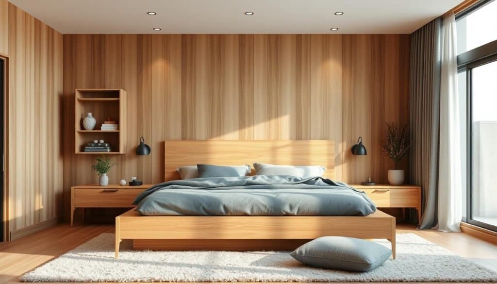 modern wood bedroom designs
