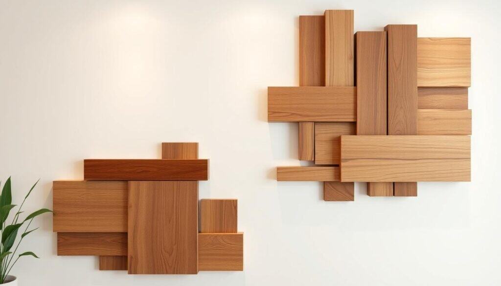 modern wood wall decor