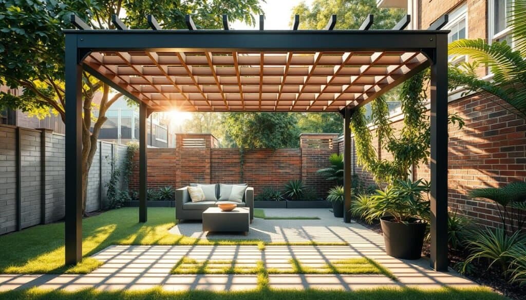 multi-functional pergola design