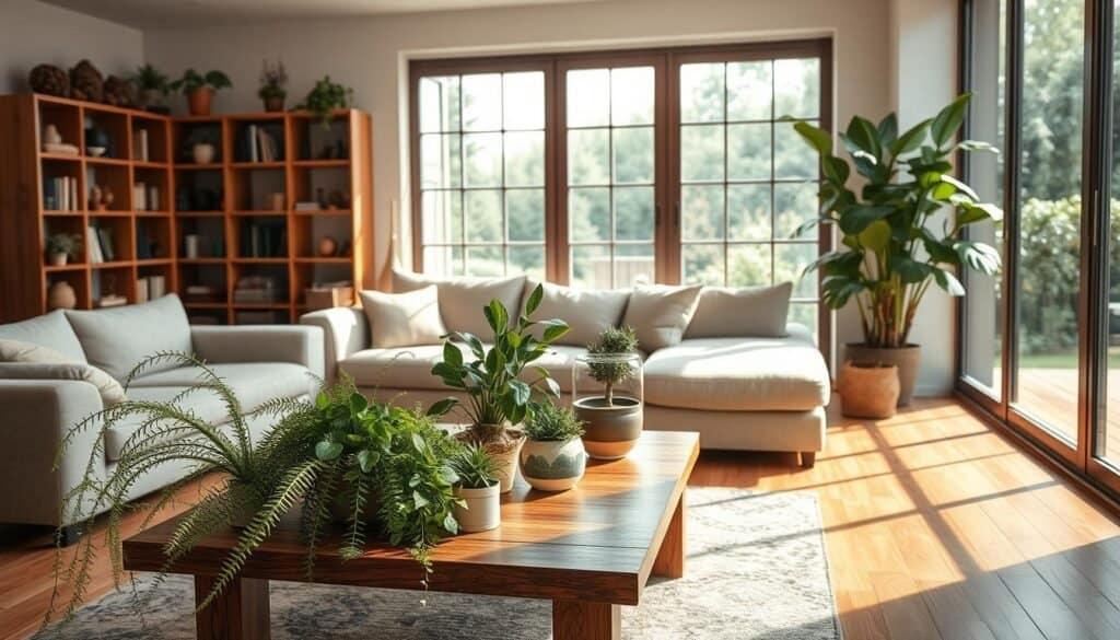 natural accent decor ideas with plants