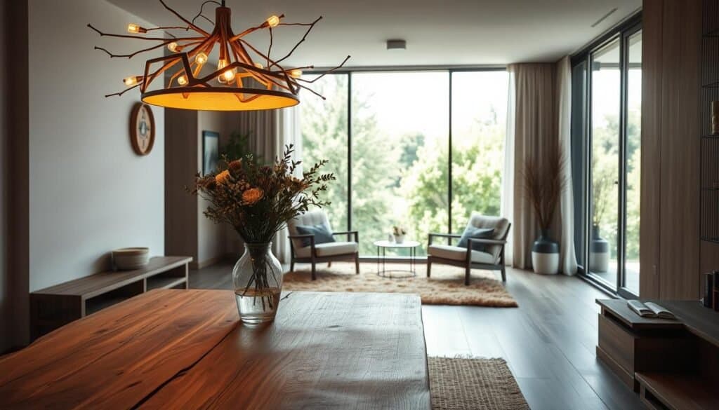 natural wood aesthetic