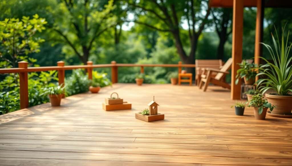 outdoor wood decor