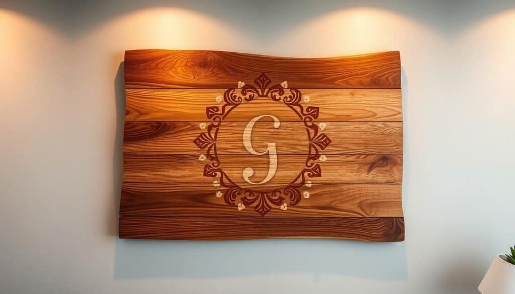 personalized wooden wall art