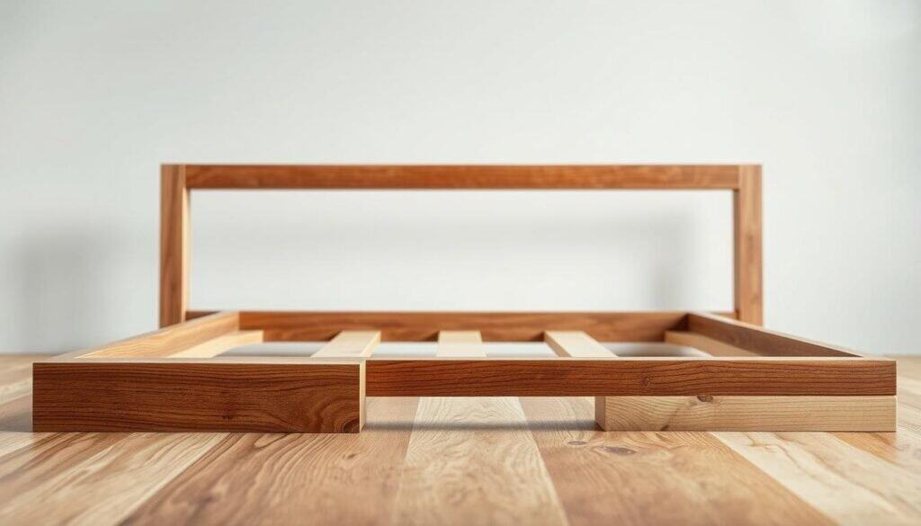 popular wood types for bed frames
