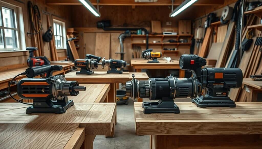 power tool setups grain direction