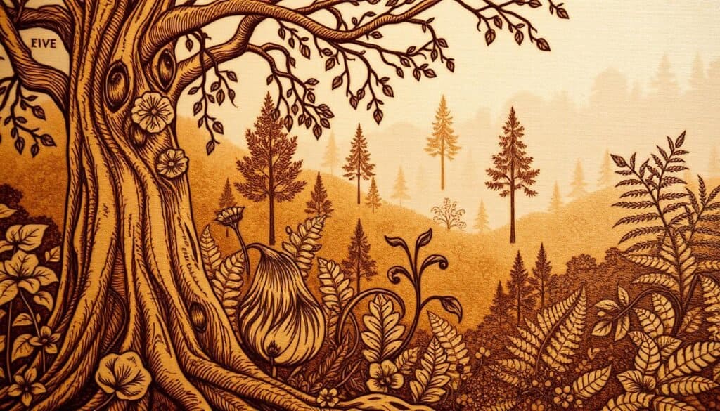 pyrography wood-burned art