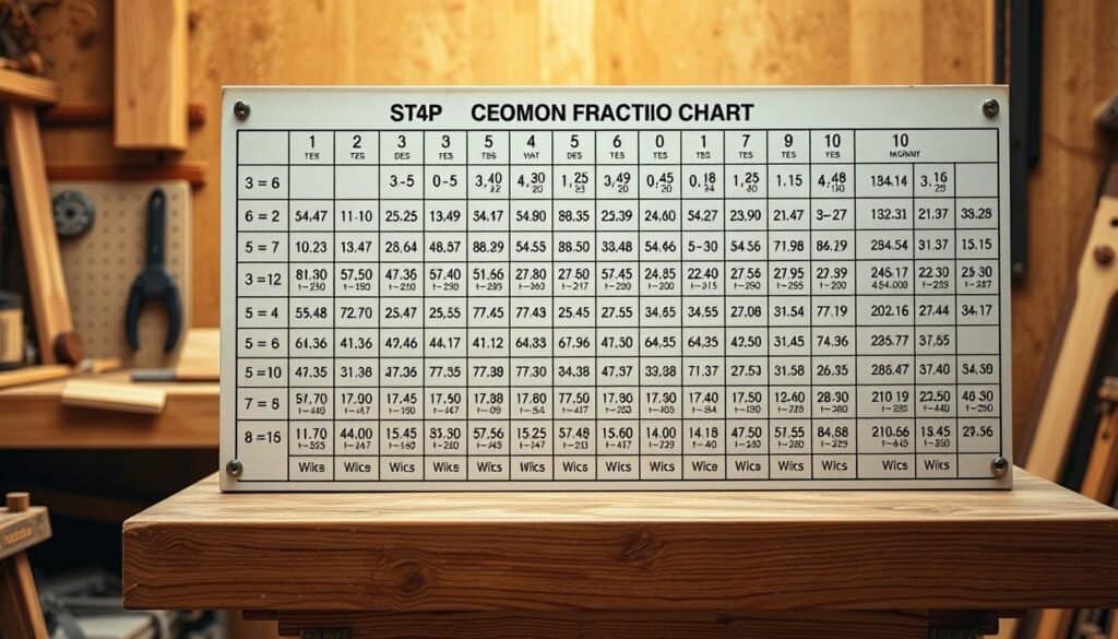 quick woodshop conversion chart