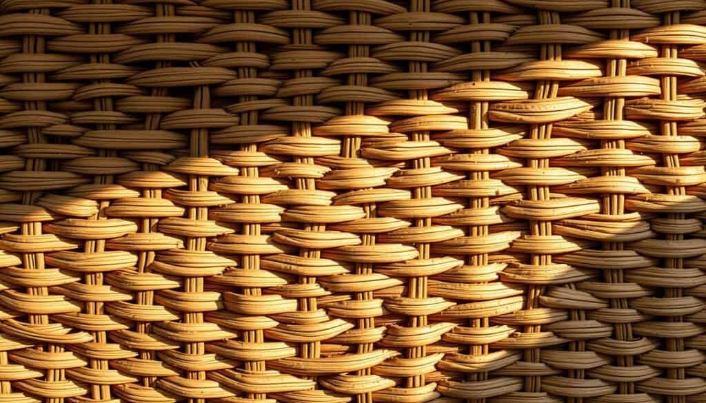 rattan material