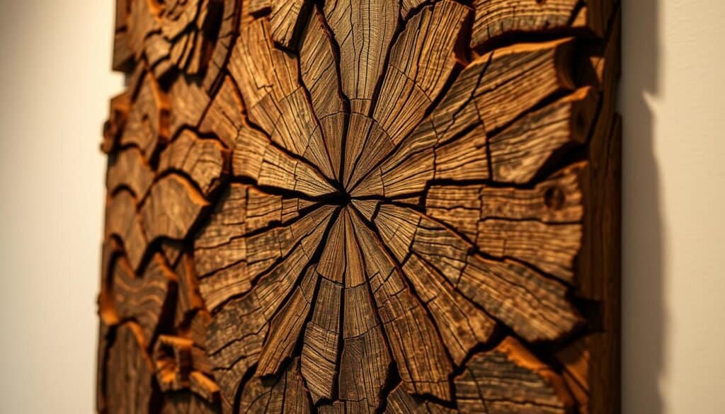 recycled wood art