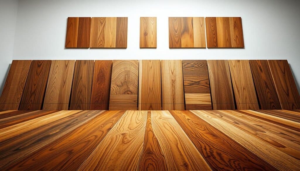 regional wood staining styles