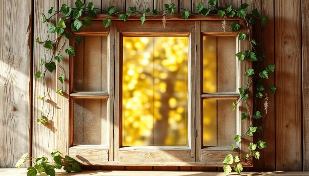 repurposed window frames