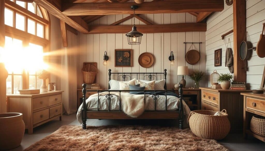 rustic bedroom color schemes