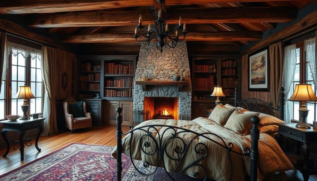 rustic bedroom decor