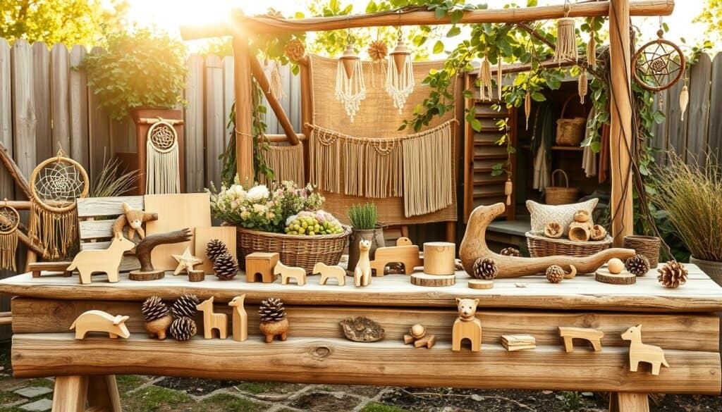 rustic boho wood crafts