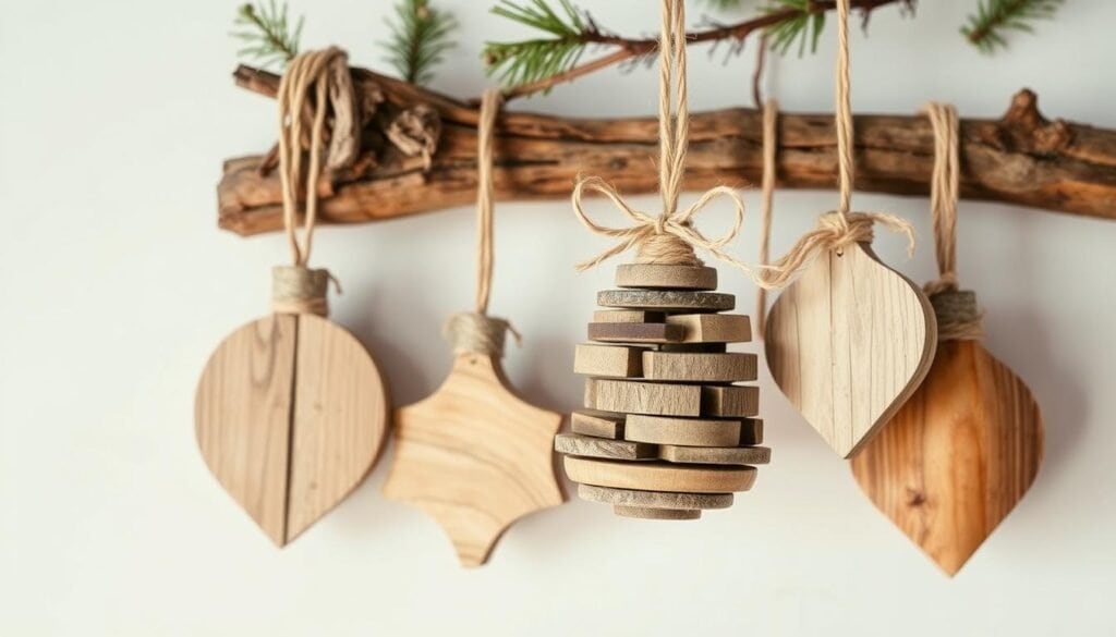 rustic christmas ornaments