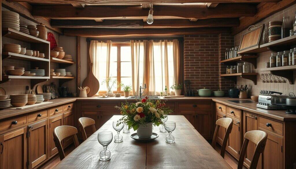 rustic kitchen decor
