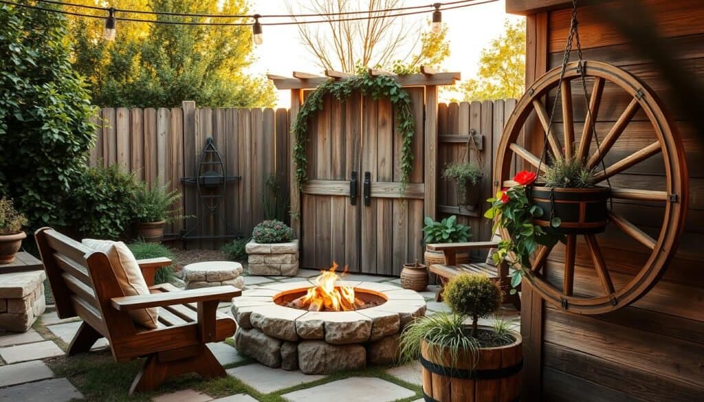 rustic outdoor decor projects