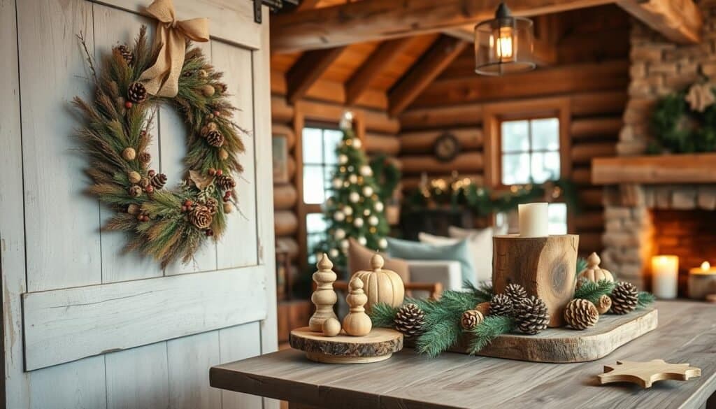 rustic wood decor
