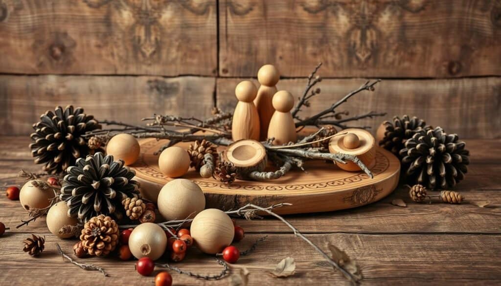 rustic wood decorations