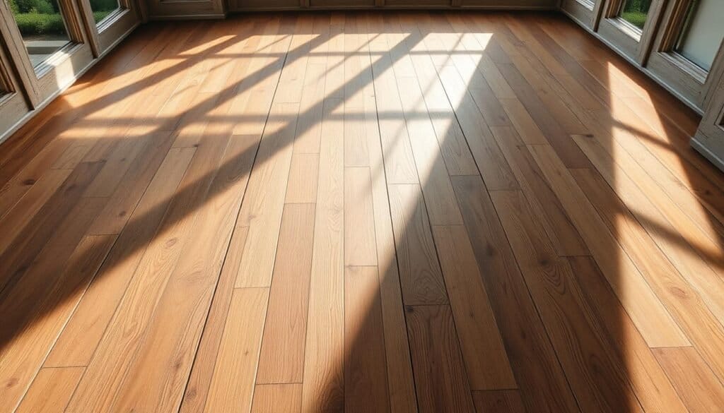 rustic wood flooring