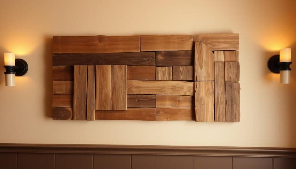 rustic wood wall art